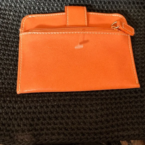 Y2K Vibrant Orange Women's Wallet - Picture 2 of 6
